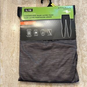 NEW 🆕 Athletic Works Boys’ Thermal Base Layer Pants size 10-12 yrs